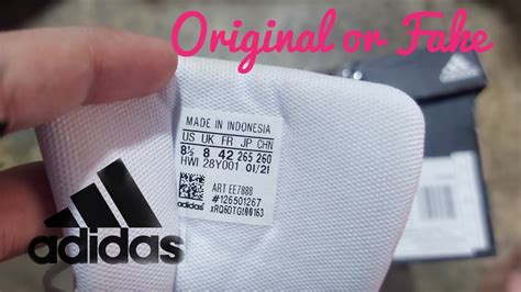 how to know if adidas shoes is original or fake|adidas original shoes check.